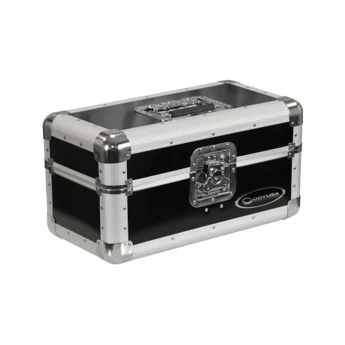 KROM Series Black Record / Utility Case for 120 7" Vinyl Records
