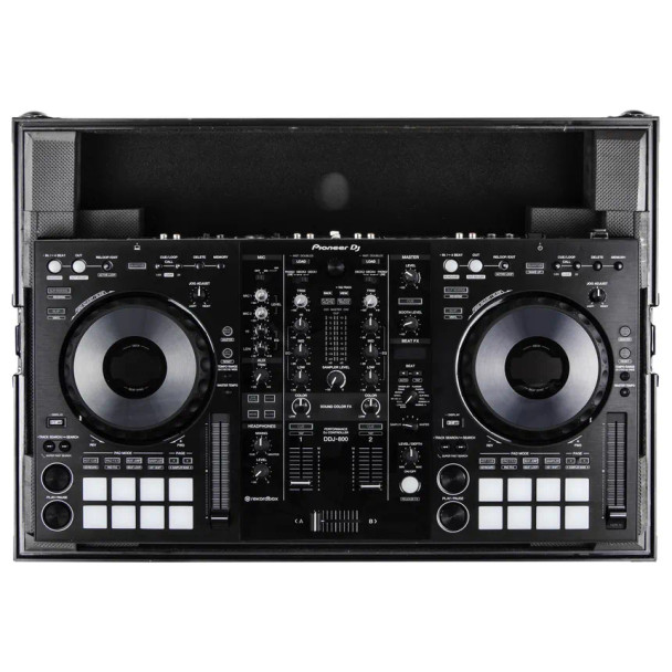 Black Low Profile Pioneer DDJ-800 Flight Case