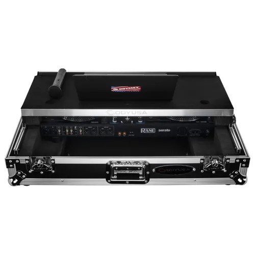 Rane One Flight Case with 1U Rack Space and Glide Platform