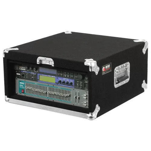 Pro 4U Carpeted Amp Rack Case