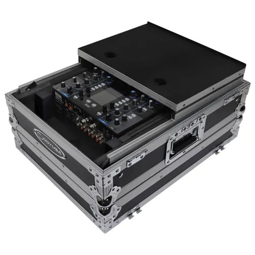 12" Format DJ Mixer Case with Extra Deep Rear Compartment