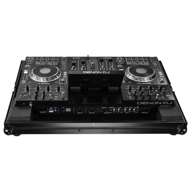 Denon Prime 4 / 4+ Black Low Profile Flight Case