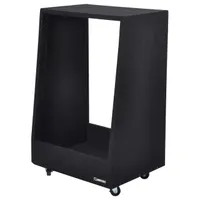 Pro 14U Carpeted Amp Rack Case with Wheels