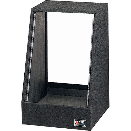 14U Carpeted Studio Rack with Wheels