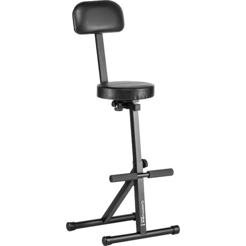 Black Height Adjustable Chair for DJ