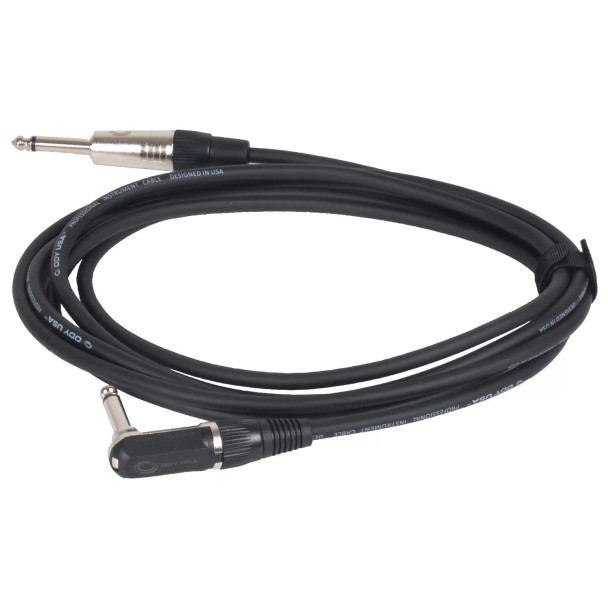 1/4″ to 1/4″ Angle Instrument Cable (20 ft)