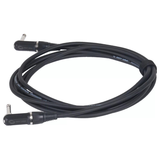 1/4″ Angle to 1/4″ Angle Instrument Cable (3 ft)