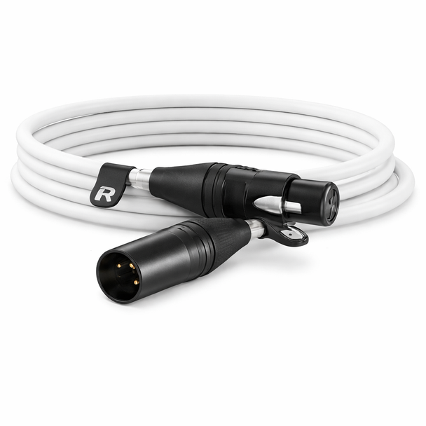 XLR CABLE 3M-WHITE