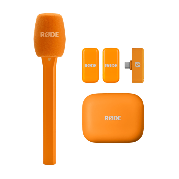 Micro Interview Kit Ultra-Compact Wireless Interview Kit (ORANGE)