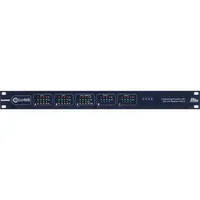 10 analog mic/line input, 8 analog output, networked signal processor w/ 8 independent AEC algorithms, telephone hybrid & BLU link