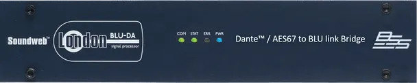 BSS BSSBLU-DANFX - BLU link to Dante Bridge