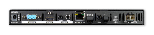 AMX DXF-TX-MMS DXLink™ Multi-Format Multimode Fiber Transmitter, Simplex