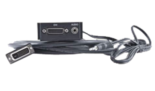 HPX-AV101-DVI+A DVI-D with Stereo Module with Integrated Cables