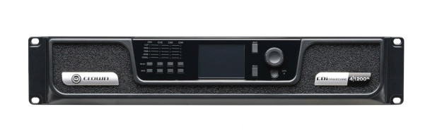 CDi 4|1200BL Analog + BLU link input, 4 channel, 1200W per output channel
