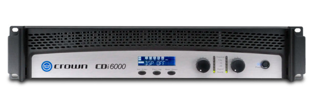 CDi 6000 Two-channel, 2100W @ 4Ω, 70V/140V Power Amplifier