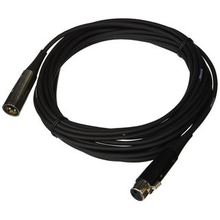 Shure 25' TRIPLE-FLEX™ Cable, Black XLR Connector on Microphone End