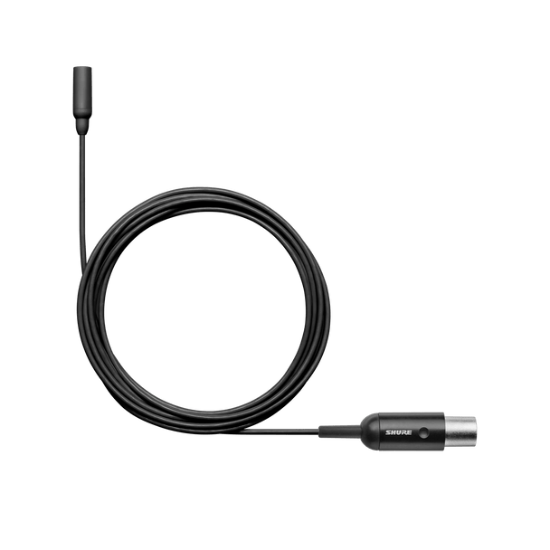 Shure TL48 TwinPlex™ TL48 Subminiature Lavalier Microphone O-MTQG-A Black