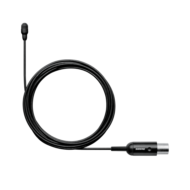Shure TL47 TwinPlex™ TL47 Subminiature Lavalier Microphone MTQG Black
