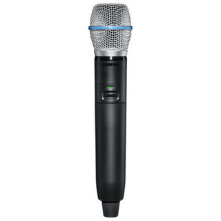 Shure Featuring the BETA® 87A vocal microphone, the GLXD2+/B87 Dual Band Handheld Transmitter delivers superior, transparent digital audio.