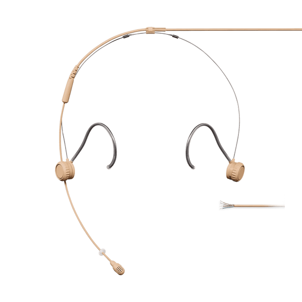 Shure TH53 TwinPlex™ TH53 Subminiature Headset Microphone NC Tan