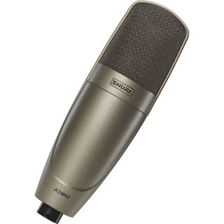 Shure Large Dual-Diaphragm, Side-Address Condenser Vocal Microphone (Sable Gray)