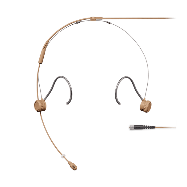 Shure TH53 TwinPlex™ TH53 Subminiature Headset Microphone MDOT Cocoa