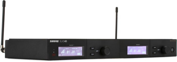 Shure SLXD4D Two-channel Digital Wireless Receiver - G58 Band
