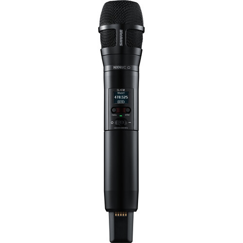 Shure SLXD2 Nexadyne Wireless Handheld Microphone Transmitter J52- Black