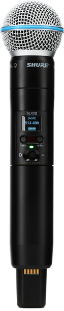 Shure SLXD2/B58 Wireless Handheld Microphone Transmitter - H55 Band