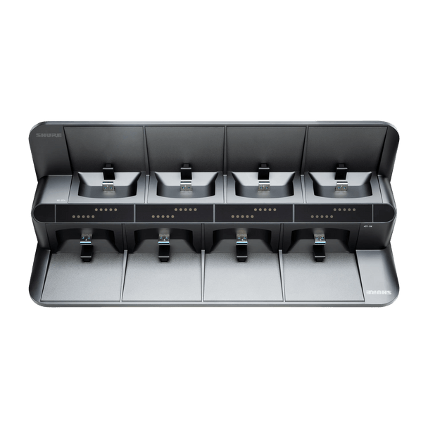 Shure SBC850 8-Bay Networked Docking Station for BN & GN, Power Supply Not Included