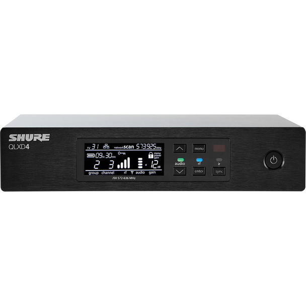 Shure Half-Rack, Single Channel Receiver