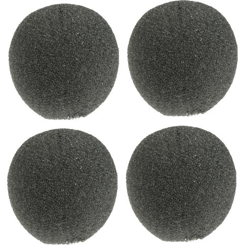 Shure RK355WS Black Foam Windscreens for SM93 (Contains Four)