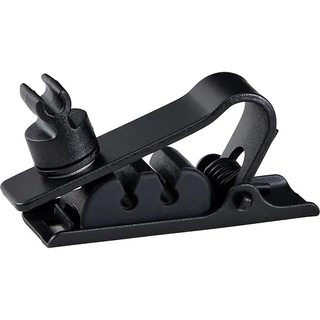 Shure SINGLE TIE CLIP, BLACK, QTY. 3