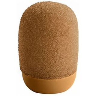 Shure Snap-fit windscreen for UL4 lavalier microphones, cocoa