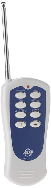 ADJ DOTZ RF; REMOTE FOR DOTZ TPAR SYSTEM