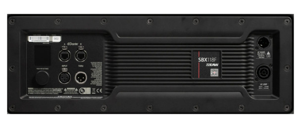 EAW 1 x 18" Flyable Powered Subwoofer. Dante