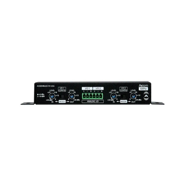 QSC  Attero Tech AXPIO 2-Channel Axiom Bus Analog I/O Expander
