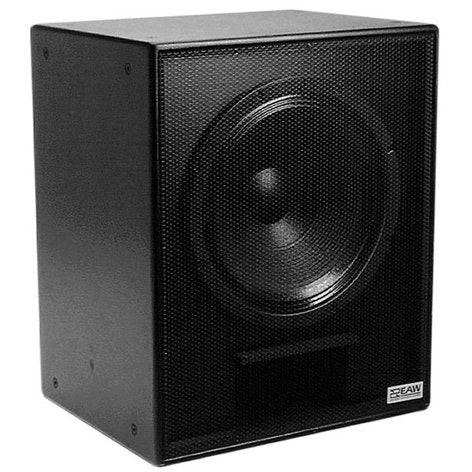 EAW SB180zP‑WP Black 18″ 1000W Passive Installation Subwoofer