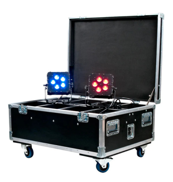ADJ Wi Flight Case with Built-in Charging WiFLY PARs
