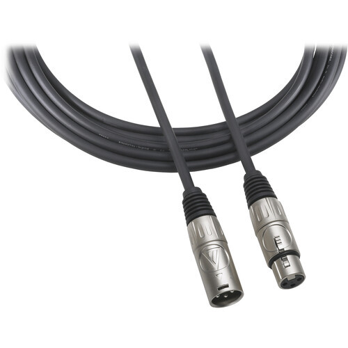 Audio-Technica 10' XLRF-XLRM MICROPHONE CABLE