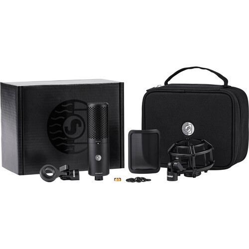 Shure  Condenser Mic, Multi-Ptrn Studio Bundle