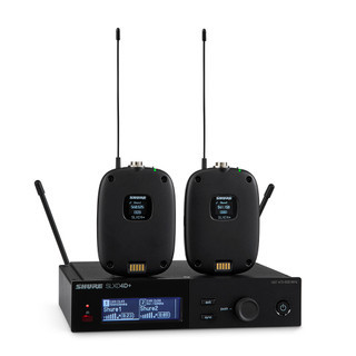 Shure SLXD14D+-G57 Bodypack System, Dual