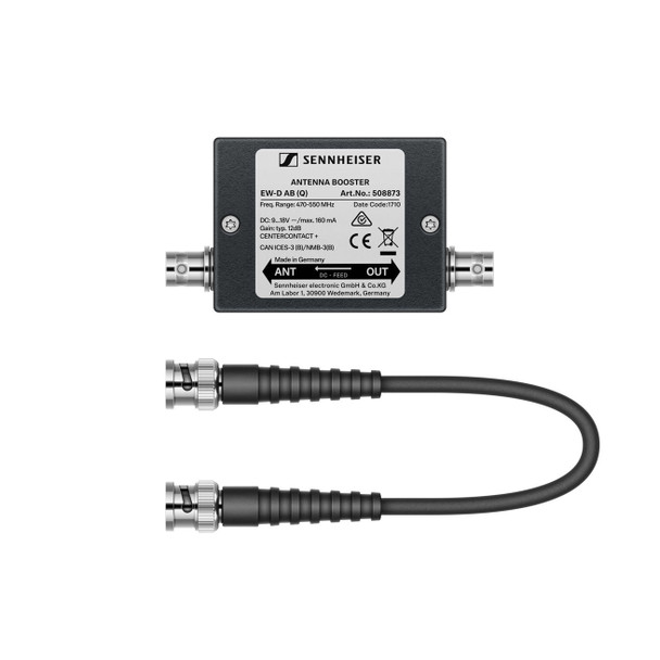 Sennheiser, EW-D AB (R), Inline Antenna Booster (+10 dB)