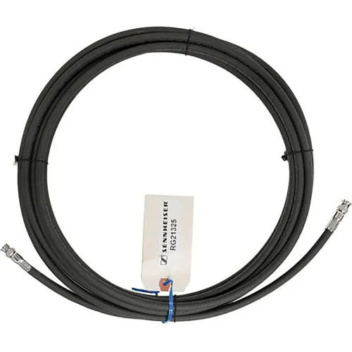 Sennheiser, RG21325, Low-Loss RF Antenna Cable (25 ft) MIL-Spec with BNC Connectors