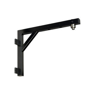 Neumann 502294 L' shaped adapter to mount a loudspeaker onto a wall, black (RAL 9005)