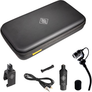 Neumann 008710 Complete set for snare, tom, stand tom, timpani, percussion instruments. Includes (1) KK 14, (1)  SH 150, (1) KC 1, (1) AC 31, (1) WS 110, (1) MCM 100, (1) MC 7, (1) Soft case.