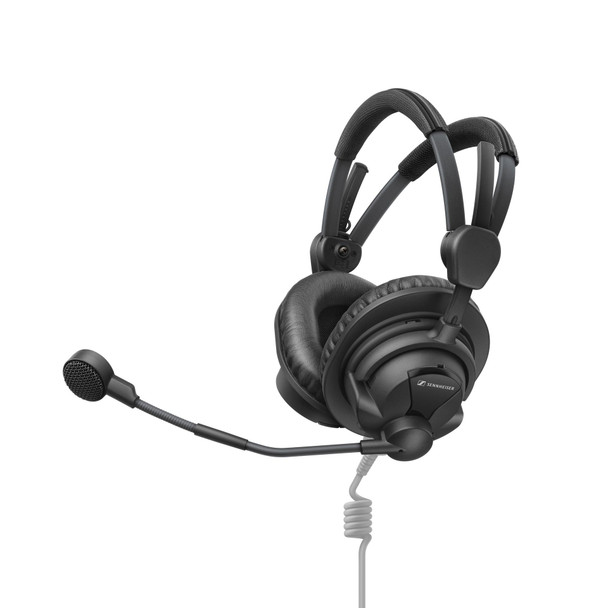 Sennheiser, HMD 27 Closed Circumaural Broadcast Headset, Supercardioid Dynamic Mic, ActiveGard