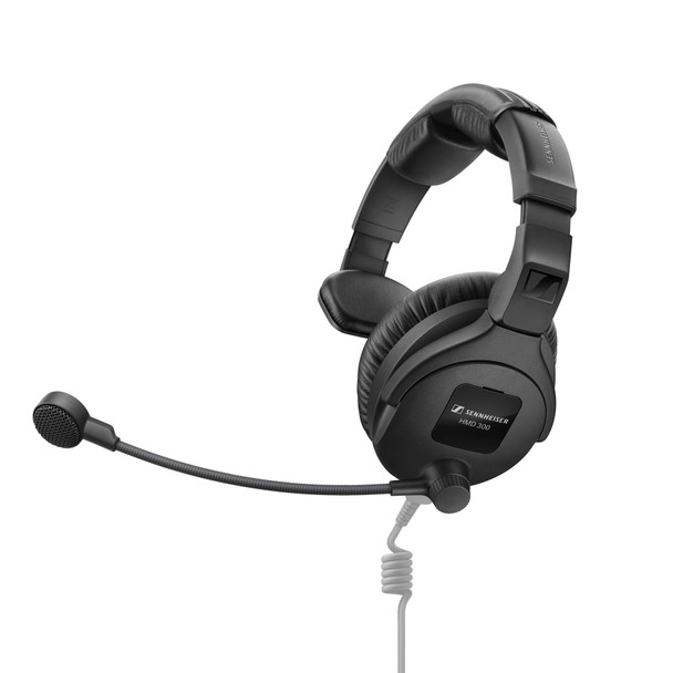 Sennheiser, HMD 300 S Closed-Back Broadcast Headset, Supercardioid Dynamic Mic, ActiveGard
