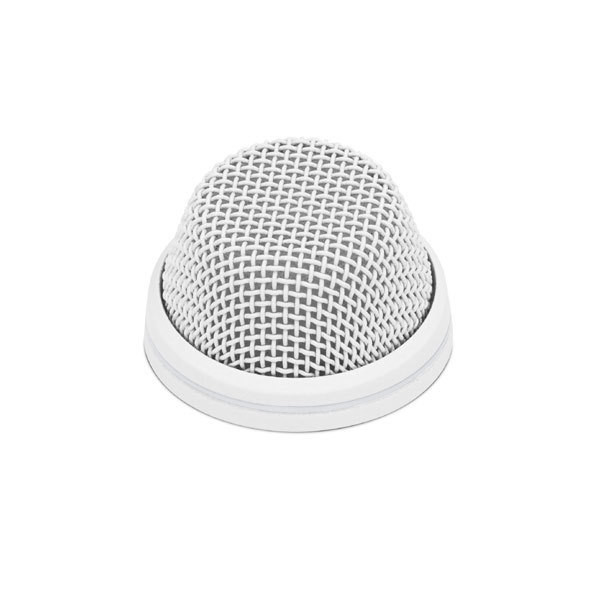 Sennheiser, MEB 104 W Installed Boundary Layer Microphone, Cardioid Condenser, 24–48 V Phantom Power, Programmable Modes, Includes Mounting Accessories, White