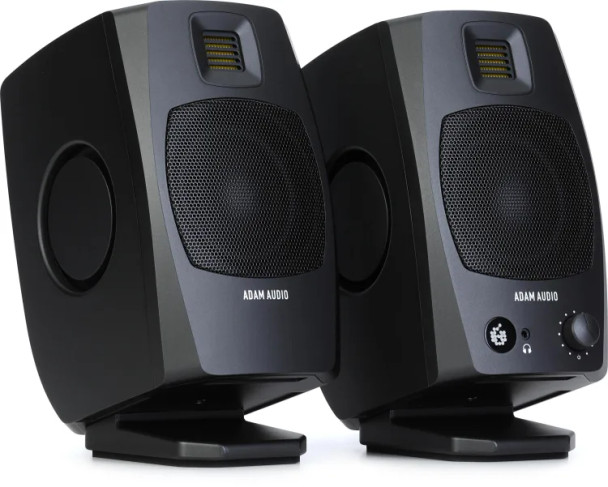 ADAM Audio D3V 3.5-inch Powered Studio Monitor Pair - Black